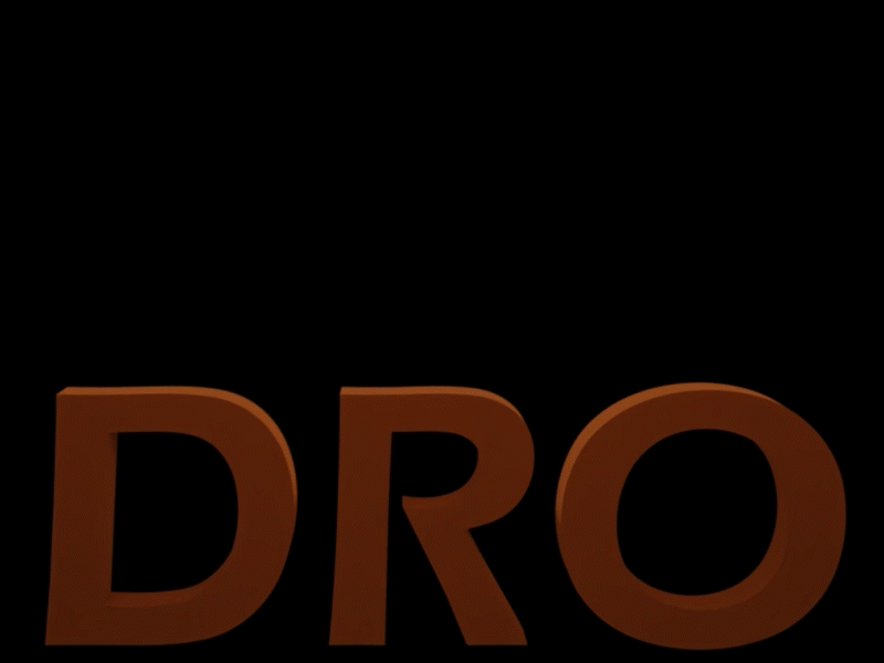 DRO 3d 3d animation 3d vfx animation animação logo motion motion graphics vfx