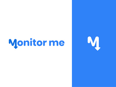 Monitor Me Logo 2d design applogo brand and identity graphic design logo design logoconcept monitoring