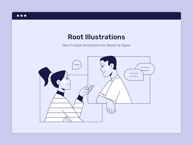 Conversation by Mariya Kiryuhina on Dribbble