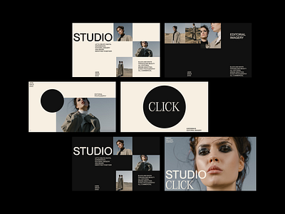 01 Studio Click artdirection design figma layout minimal modern photography portfolio typography visual design web web design website whitespace