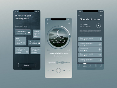Mobile app for meditation.