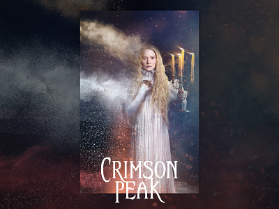 Movie poster - Crimson peak