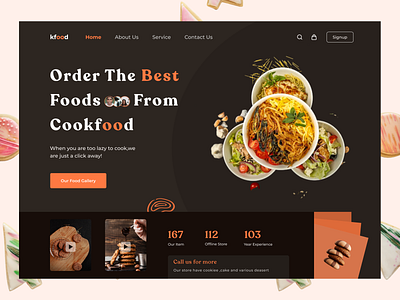 Food Web Header design
