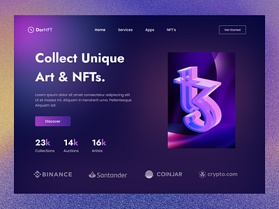 NFT Marketplace Website