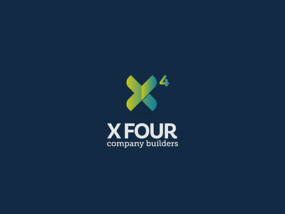 X Four branding design graphic design logo