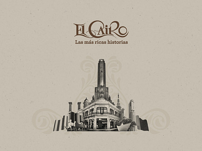Bar El Cairo: Collage bar branding collage composition design graphic design