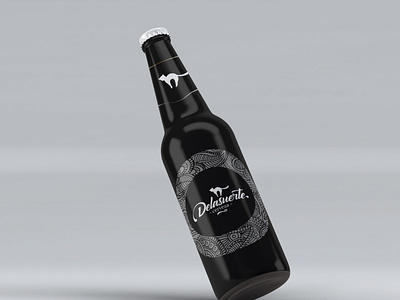 Delasuerte: label design beer brand graphic design label labeldesign product