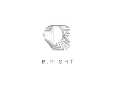 B.right letterb logo