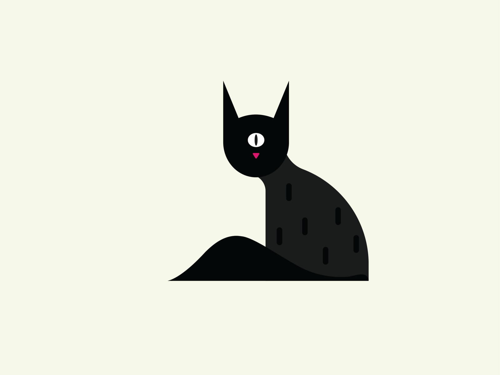 One-Eyed Cat by Ceps on Dribbble