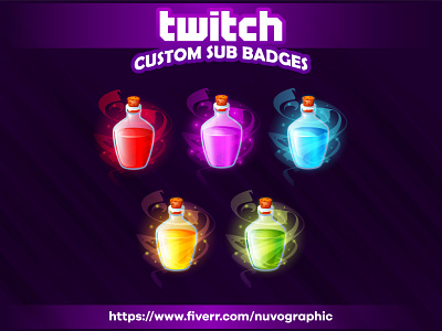 Poison Sub Badges