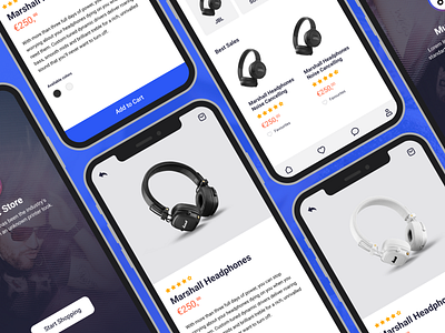 Music store UI app figma iphone mobile music product design ui