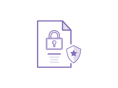 Security content encryption icon security vector