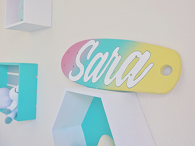 This room belong to: baby decoración illustration skateart state typography