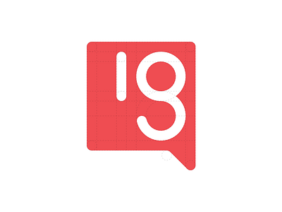 lg box branding chat chatbox g geometric icon l logo