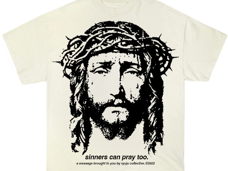 SINNERS CAN PRAY TOO MOCK-UP by Josh Thorson on Dribbble