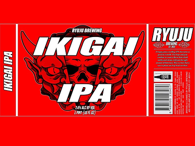 IPA BEER LABEL MOCK-UP