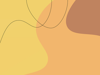 vector abstract yellow and brown pastel colors background