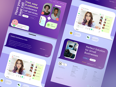 Homepage Design - Meetings 2d 3d animation branding design figma graphic design homepage design illustration logo meetings room meety motion graphics ui ux web design