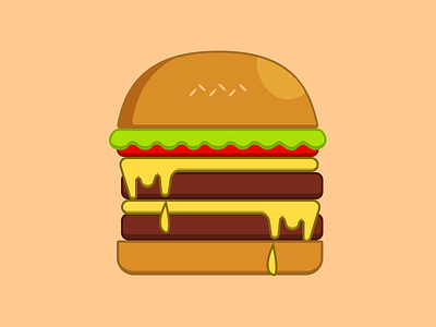 illustration - Burger .