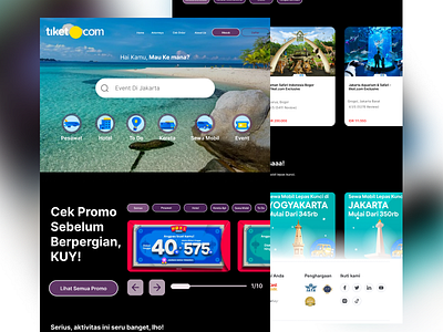 TIKET.COM - Web Design