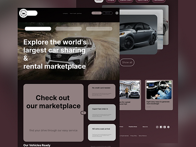Cars Rental - Web Design