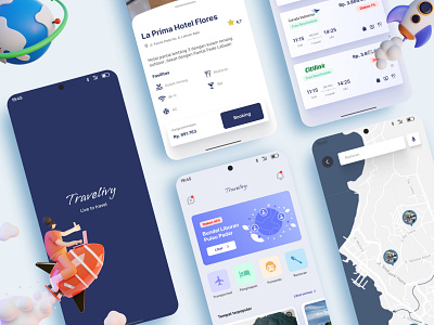 Travelivy TravelApp app branding design figma graphic design illustration logo travelapp traveling ui uiux uiuxdesign vector