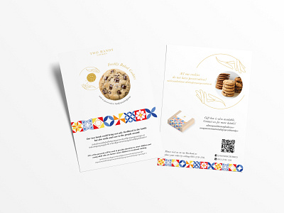 Visual Identity - Two Hands Cookie branding design editorial design flyer design graphic design logo visual identity