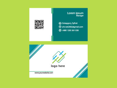 Manager Posting Business card design branding business graphic design illustration vector