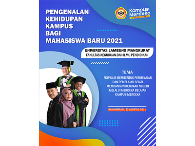 Poster PKKMB 2021 design graphic design