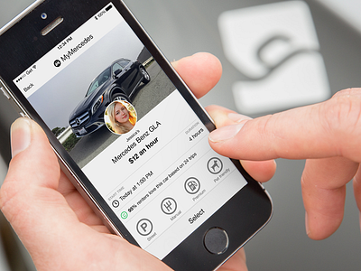Getaround – Car profile screen app getaround iphone mobility product design profile rentals ui