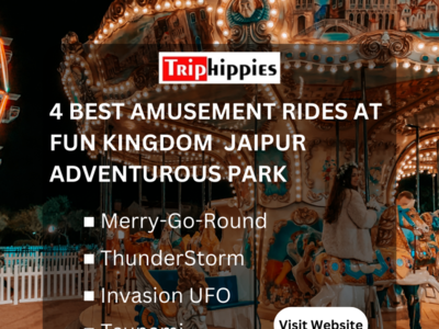 The Best 5 Rides In Fun Kingdom Jaipur By Trip Hippies On Dribbble