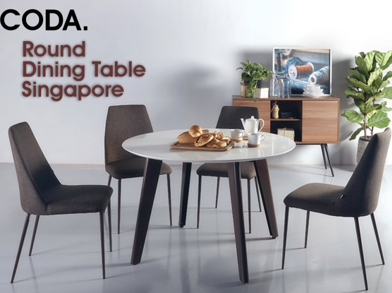 Book Round Dining Table Singapore 2023 CODA by CODA Furniture Studio