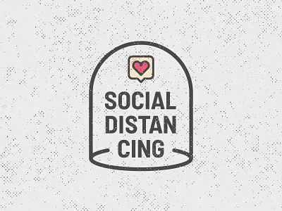 Social Distancing Love coronavirus flat desgin geometrical graphicdesign icon design illustration logodesign poster design quarantine socialdistancing solidarity stayhome staysafe vectorillustration