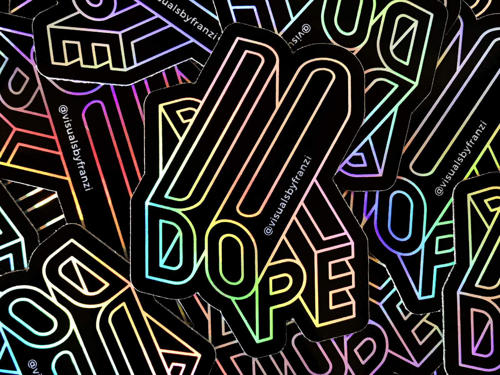 DOPE Sticker by Franziska Volmer on Dribbble