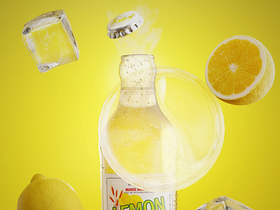 Lemon Malt| 3D Render