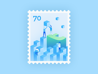 Stamp illustration