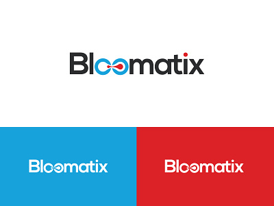 Bloomatix Logo Design app design apps design graphic design illustration landing page logo mobile app ui uiux