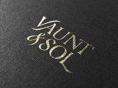 Vaunt & Sol Branding branding fashion identity