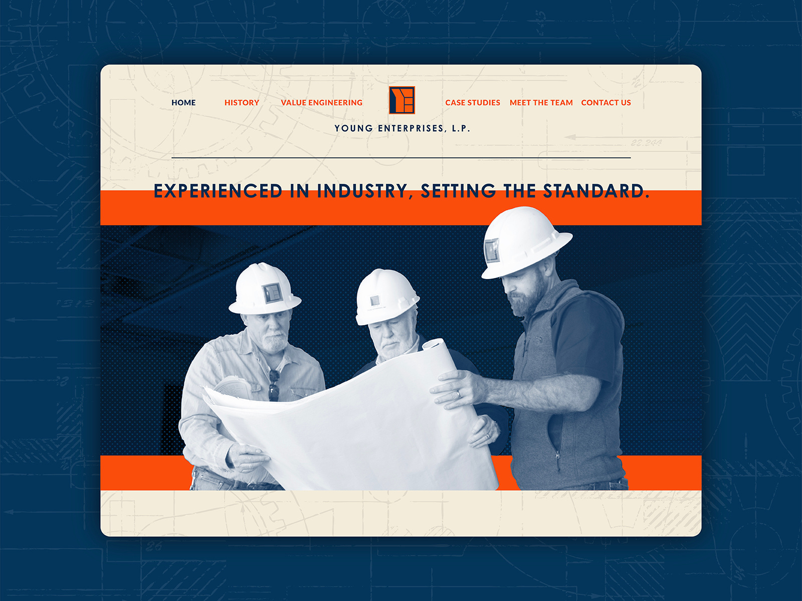 Young Enterprises site by Karen on Dribbble