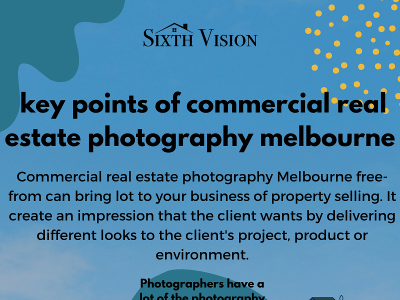 What are the key points of commercial real estate photography by