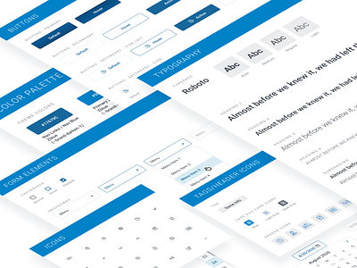 Pattern Library button states buttons color palette components design system figma form fields icons menu pattern library patterns product design styleguide styles