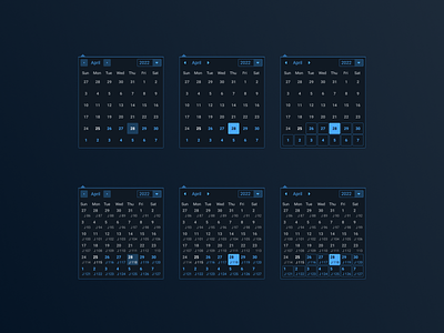 Calendar Pickers with Julian dates