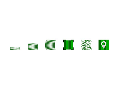Mowing Icons icons illustration landscaping mobile mowing nature outdoors web