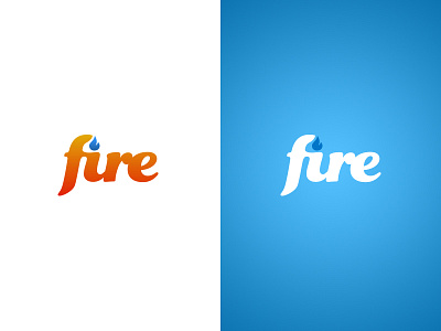 Fire Typography branding fire fire typography flame logo text