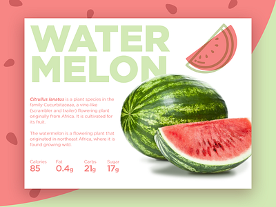 Watermelon Landing page