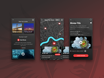 Covert Mission Games App