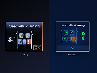#Exploration Ford Seatbelt HMI adobe xd auto ui car dashboard car info car infotainment car ui car warning ford hmi product design seatbelt