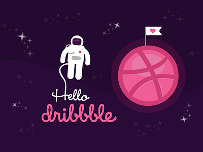 Hello Dribbble!! hello dribbble hola dribbble
