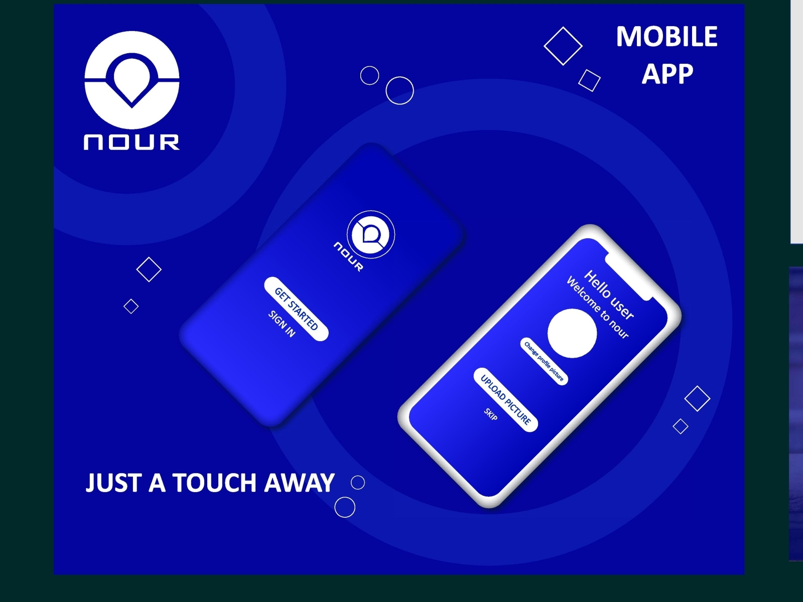 Mobile App Logo by Abdul Ahad Allana on Dribbble
