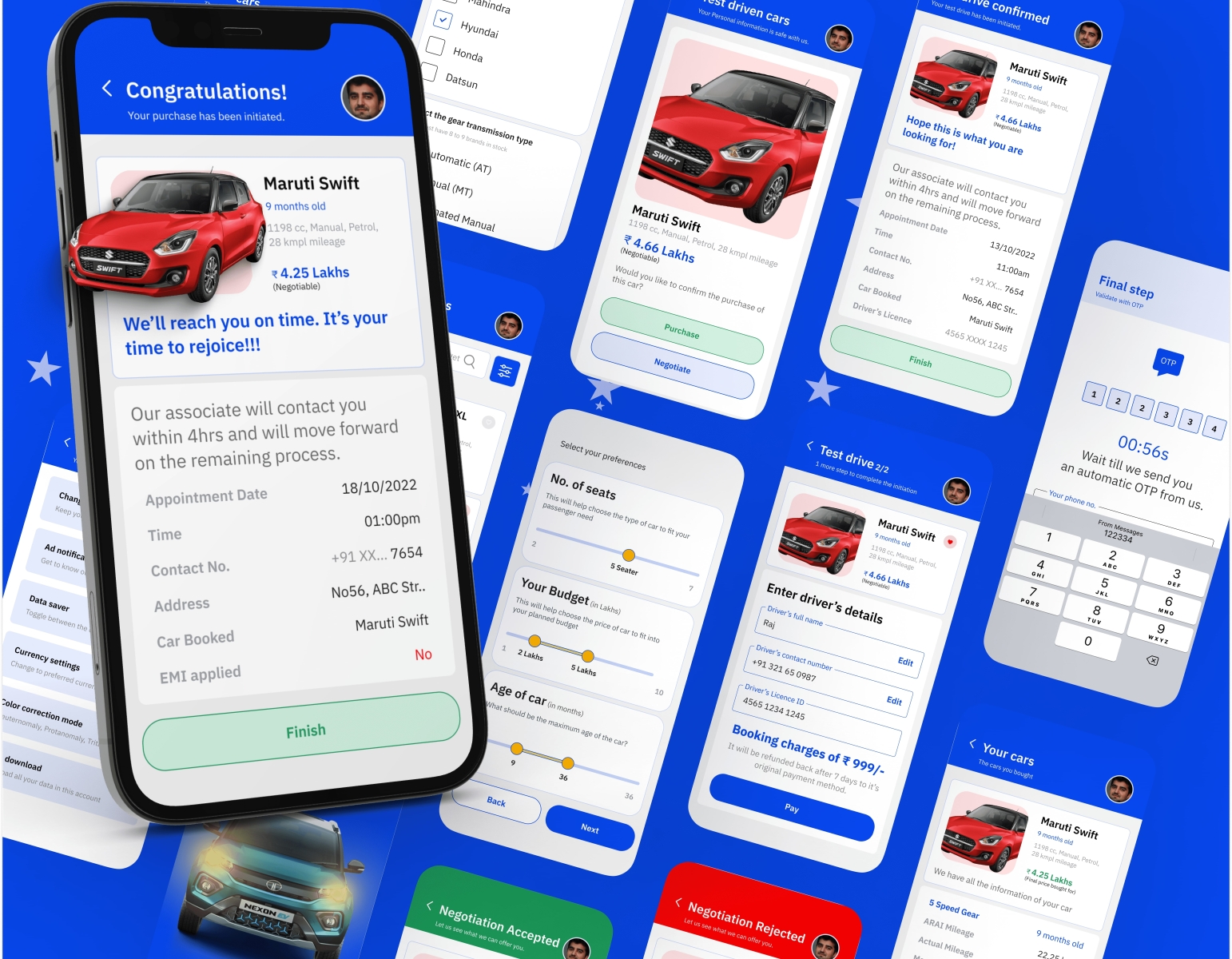 Cars4You an app to buy used cars online by Jayakumar Krishnamurthy on Dribbble